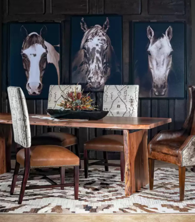 Rustic Live Edge Dining Table