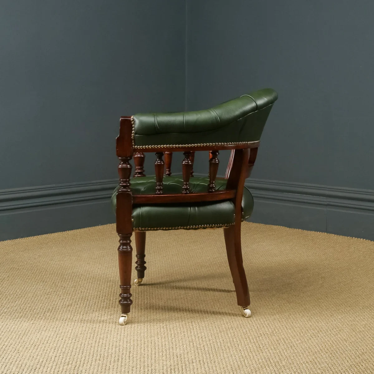 Victorian Mahogany Desk Chair