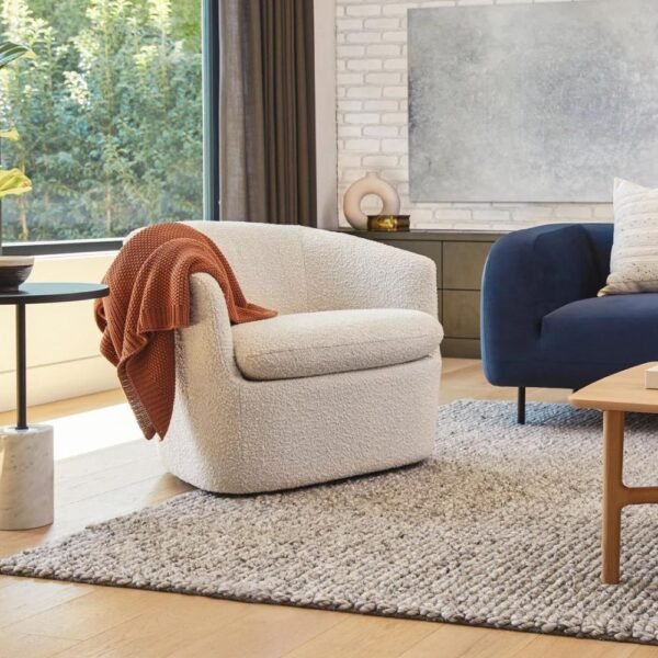 Turoy Bouclé Accent Chair