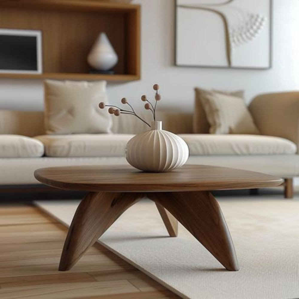 Teak and Tanned Tables