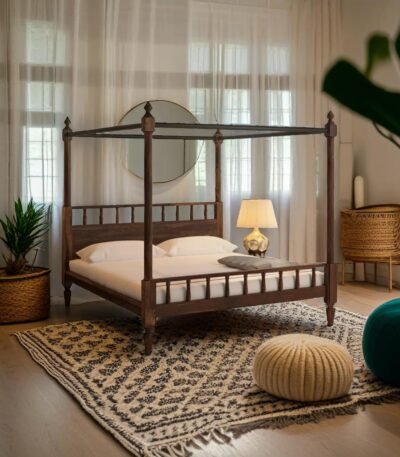 The Loft Four-Poster Bed