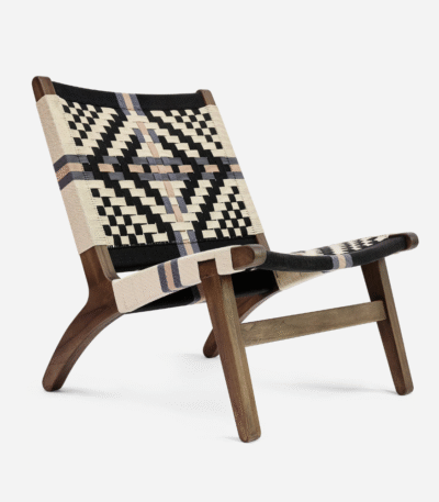 Teak Lounge Chair – Colonial Pattern