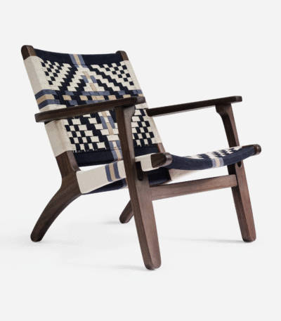 Teak Walnut Armchair-Colonial Pattern
