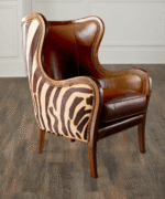 Zebra Monarch Armchair