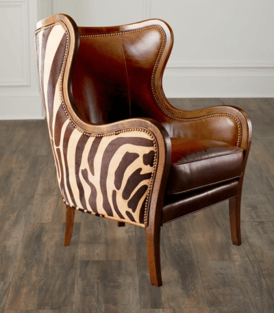 Zebra Monarch Armchair